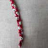 Bandana Necklace - Red white