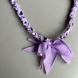 Bandana Necklace - lilac