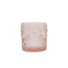 Glass Tealight Holder - Coral