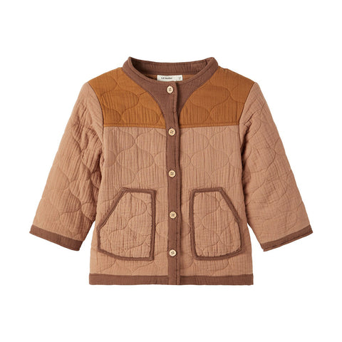 Quilted Loose Jacket Kids
